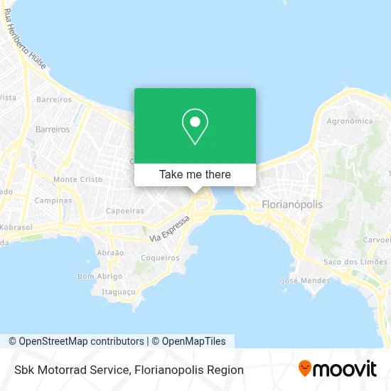 Sbk Motorrad Service map