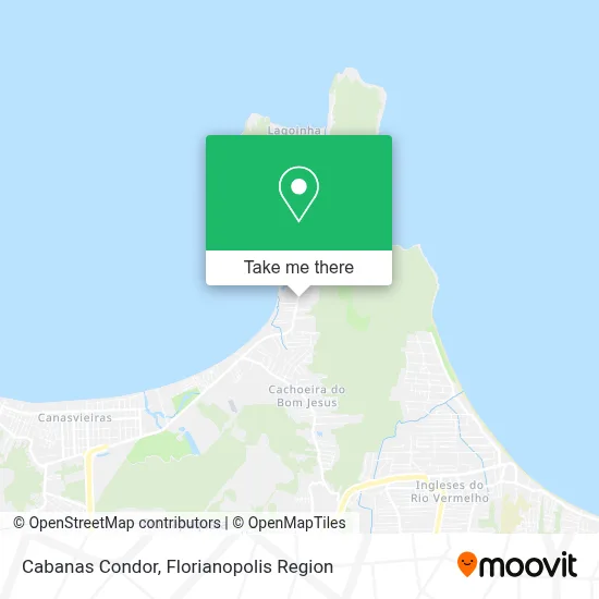 Cabanas Condor map
