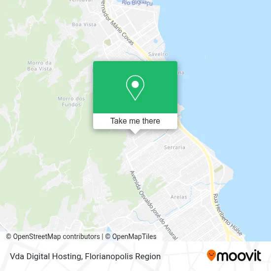 Vda Digital Hosting map