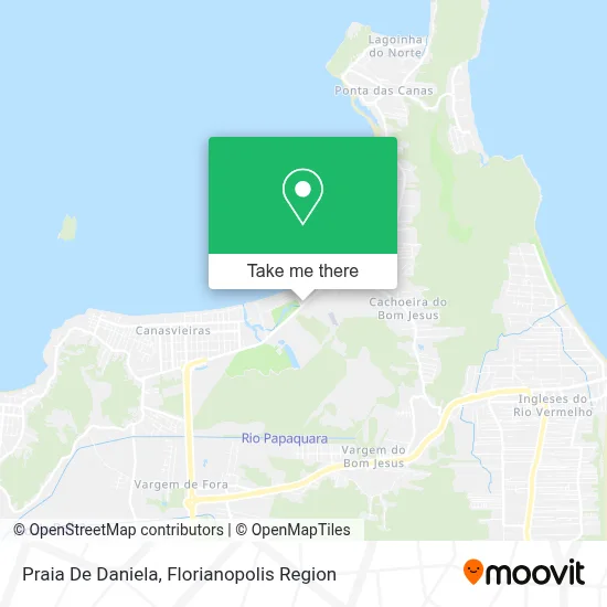 Praia De Daniela map