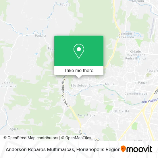 Anderson Reparos Multimarcas map