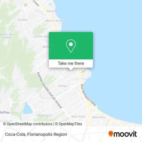 Coca-Cola map