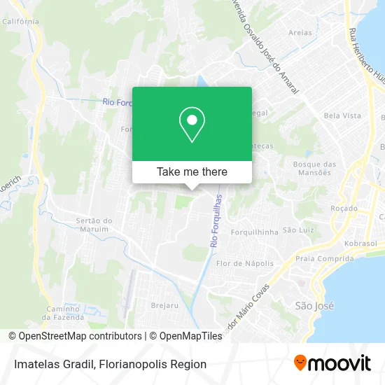 Imatelas Gradil map