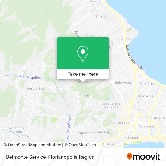 Belmonte Service map