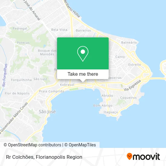 Rr Colchões map