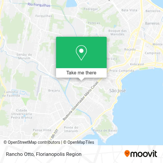 Rancho Otto map
