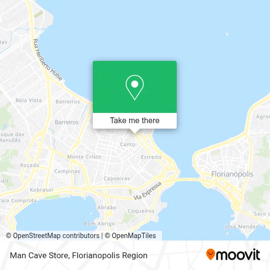 Man Cave Store map