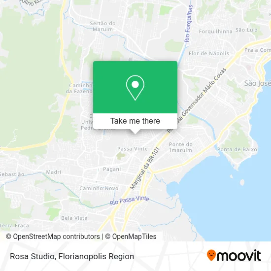 Studio Rosa map