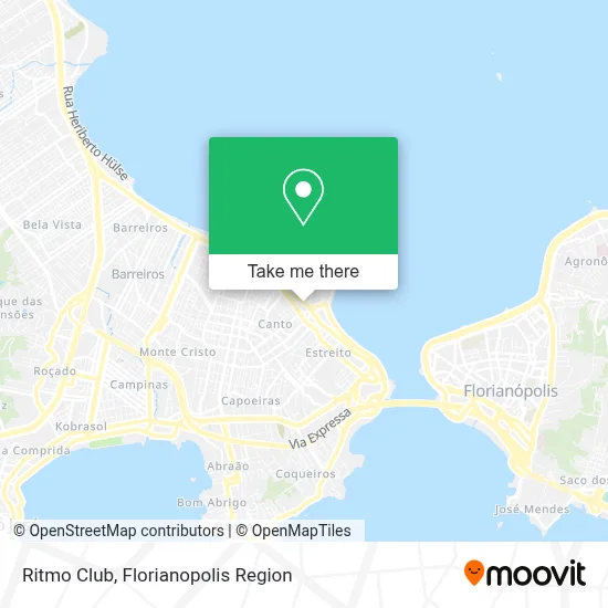 Ritmo Club map