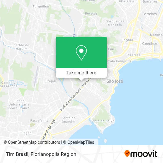 Tim Brasil map