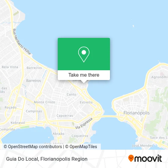 Guia Do Local map