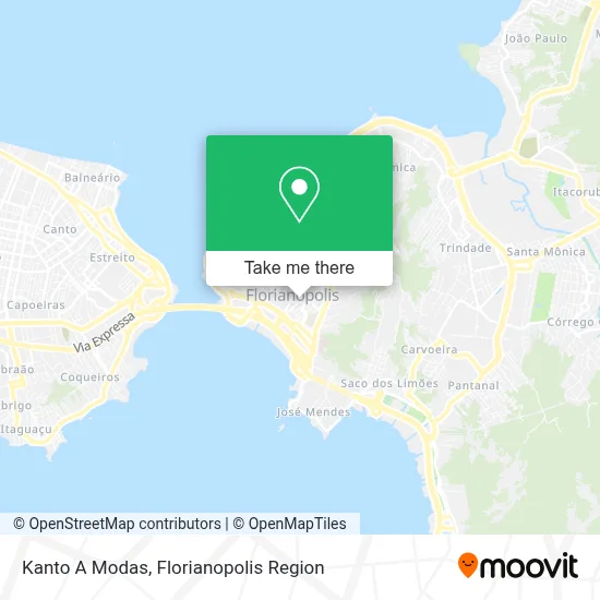 Kanto A Modas map