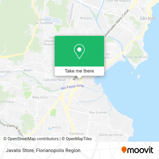 Javalis Store map