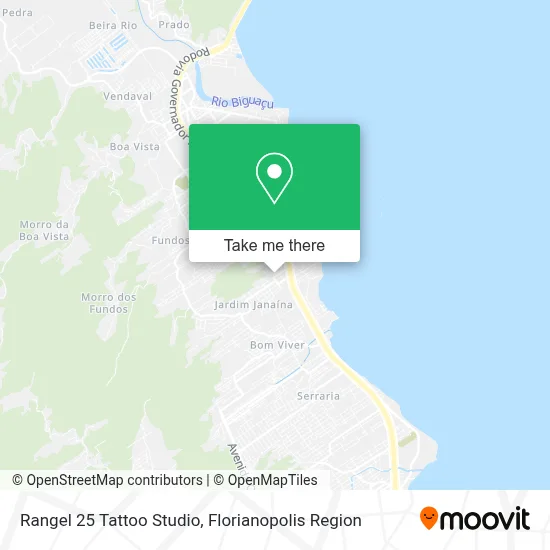Rangel 25 Tattoo Studio map