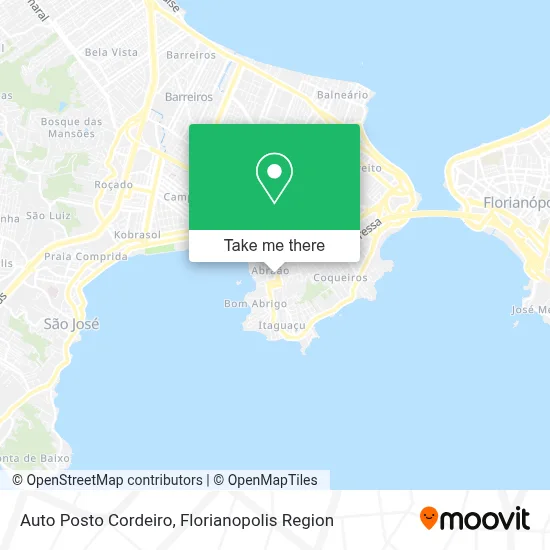 Auto Posto Cordeiro map