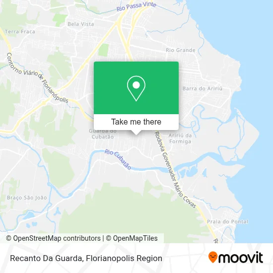 Recanto Da Guarda map