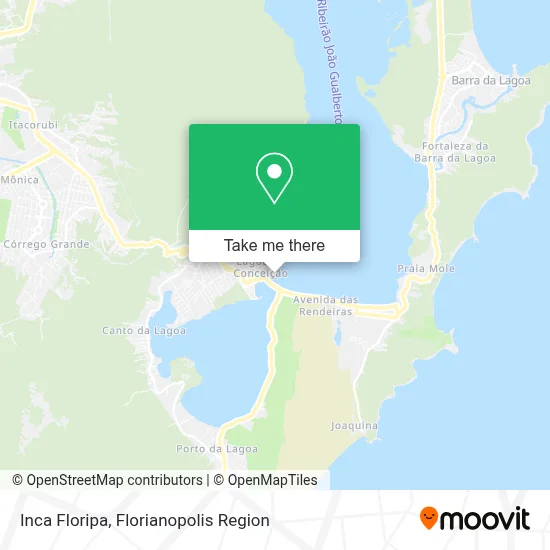 Inca Floripa map