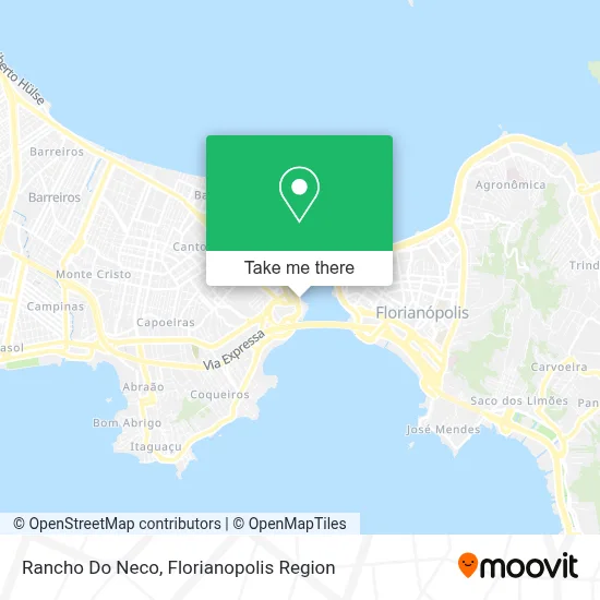 Rancho Do Neco map