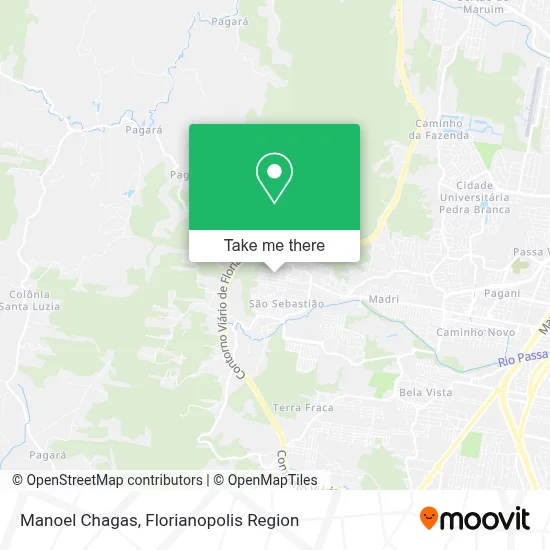 Manoel Chagas map