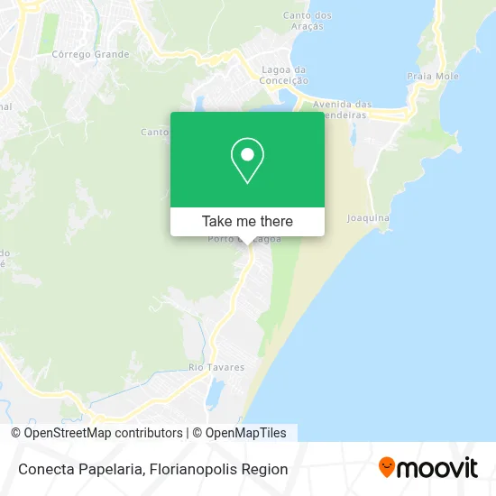 Conecta Papelaria map