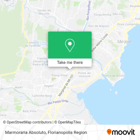 Marmoraria Absoluto map