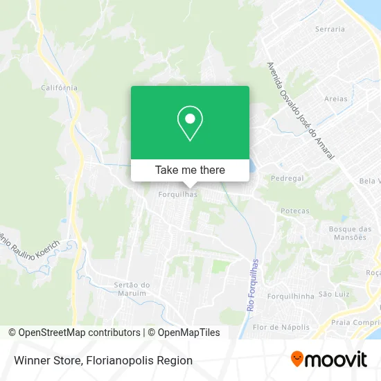 Winner Store map