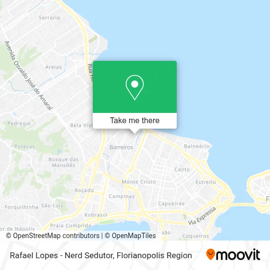Rafael Lopes - Nerd Sedutor map