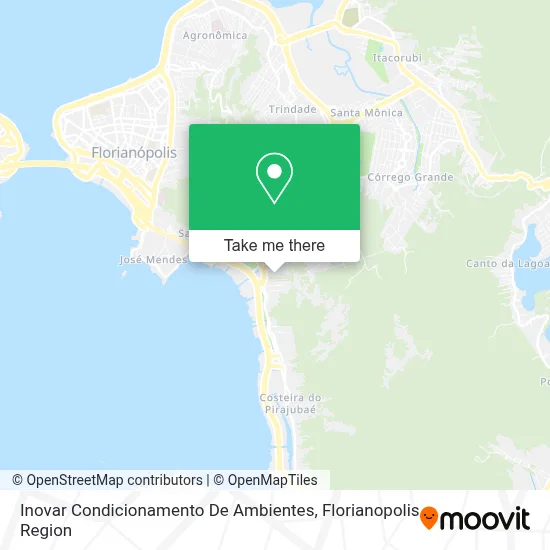 Inovar Condicionamento De Ambientes map