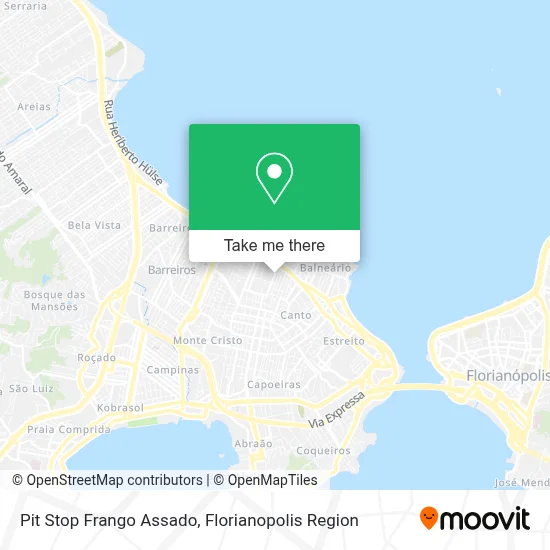 Pit Stop Frango Assado map