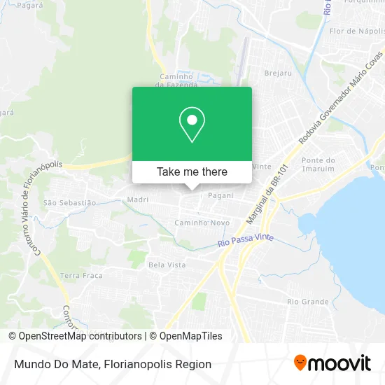 Mundo Do Mate map