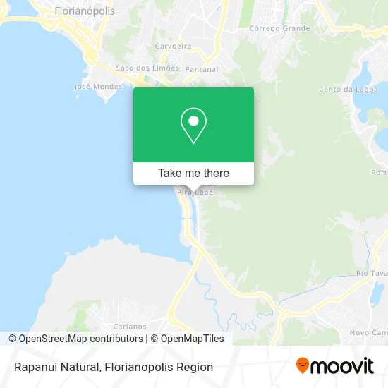 Rapanui Natural map