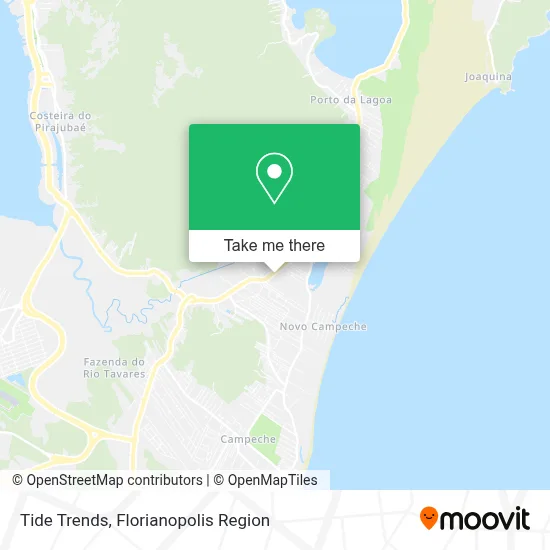Tide Trends map