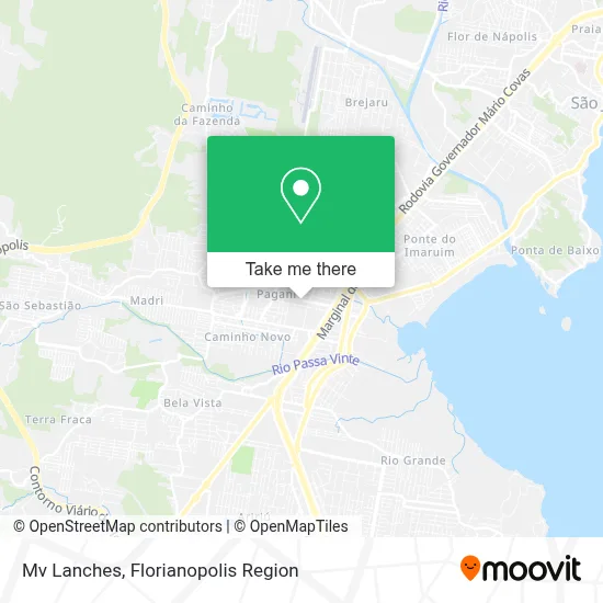 Mv Lanches map
