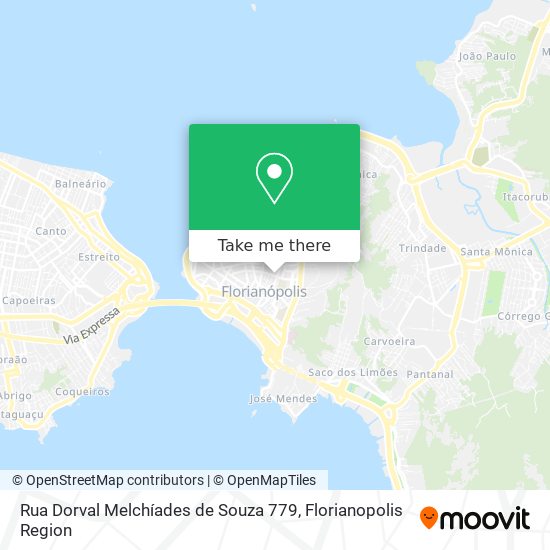 Mapa Rua Dorval Melchíades de Souza 779