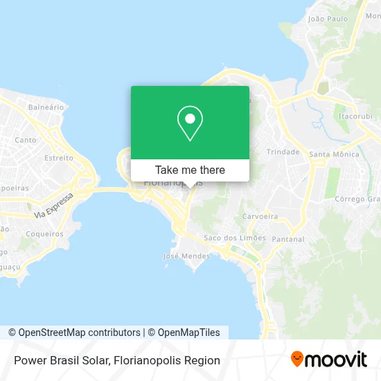 Power Brasil Solar map