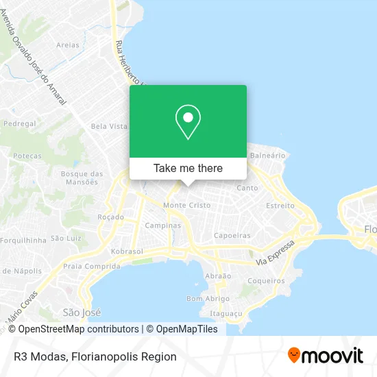 R3 Modas map