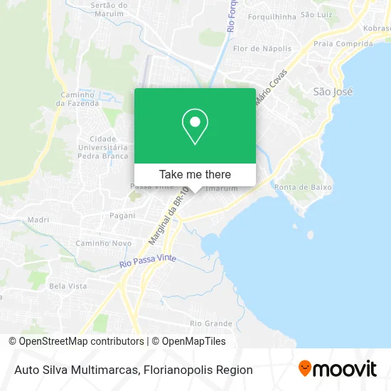 Auto Silva Multimarcas map