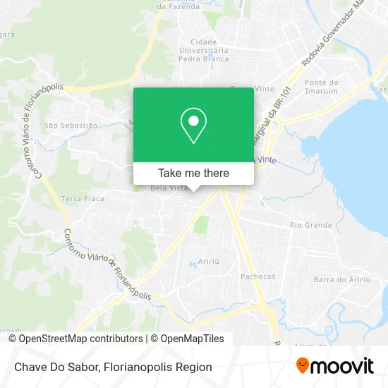 Chave Do Sabor map