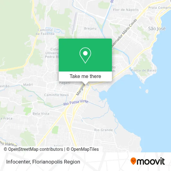 Infocenter map