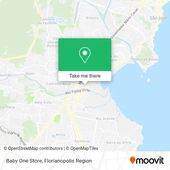 Baby One Store map
