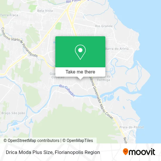 Drica Moda Plus Size map