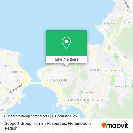 Support Group Human Resources map