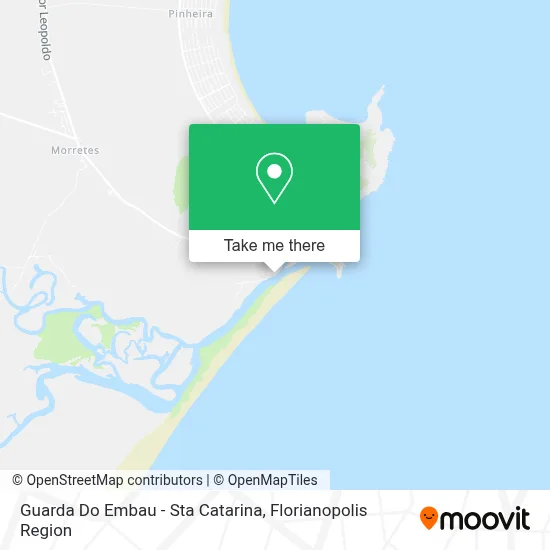 Guarda Do Embau - Sta Catarina map