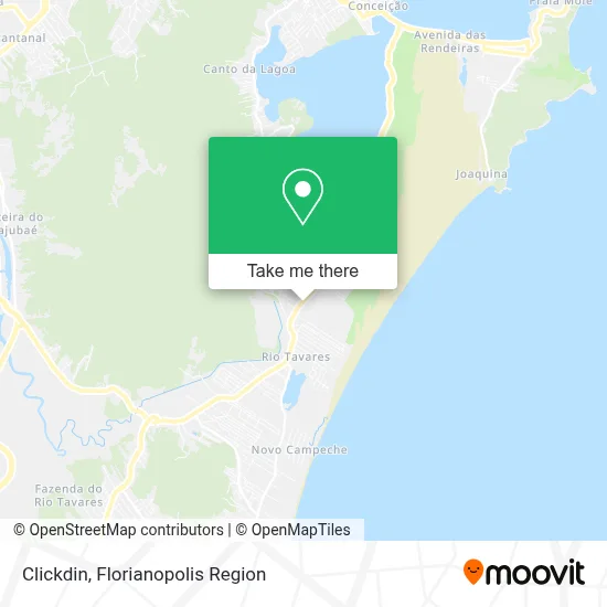 Clickdin map