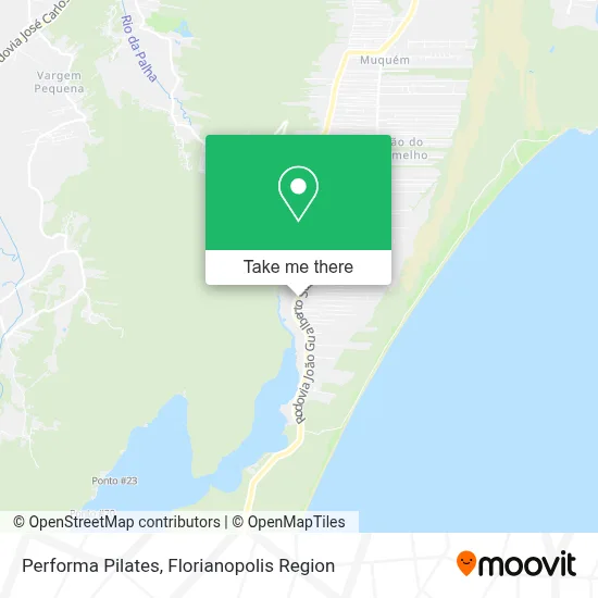 Performa Pilates map