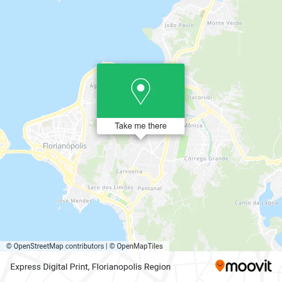 Express Digital Print map