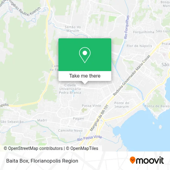 Baita Box map