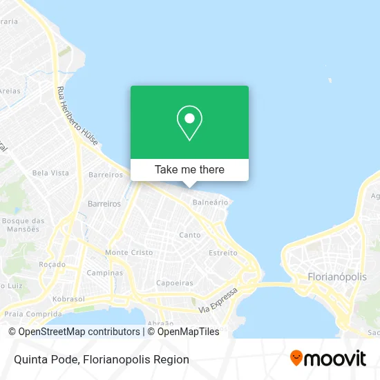 Quinta Pode map