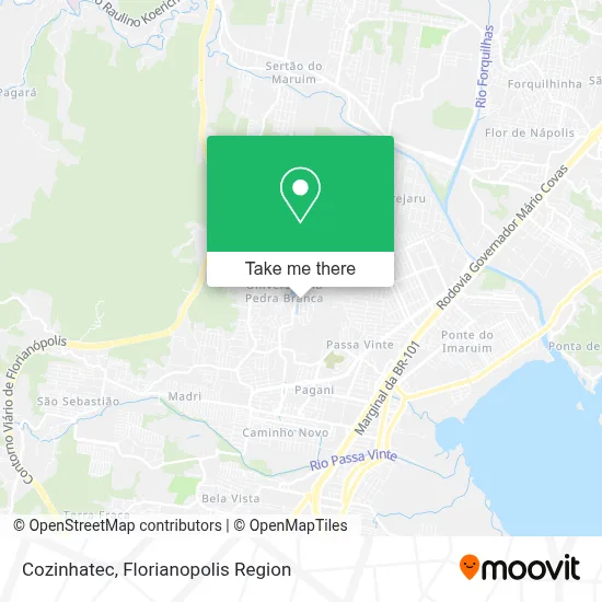 Cozinhatec map