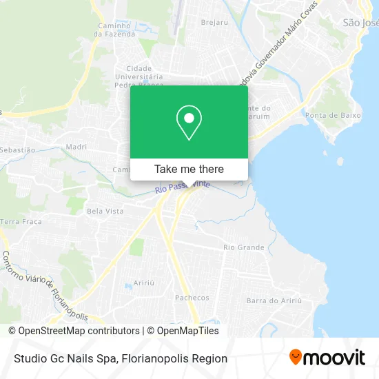 Studio Gc Nails Spa map